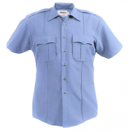 Blue sale short shirt